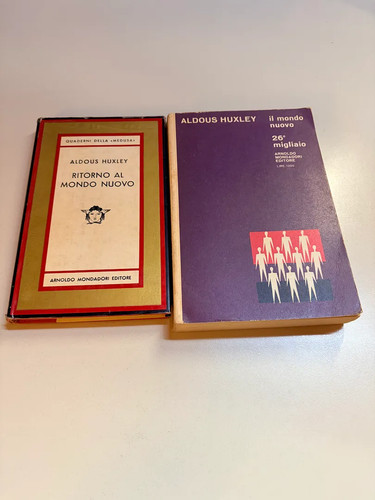 Huxley mondo nuovo - mondo, +
