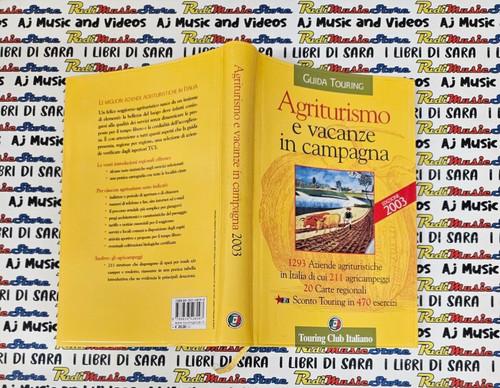Book libro agriturismo - libro, e