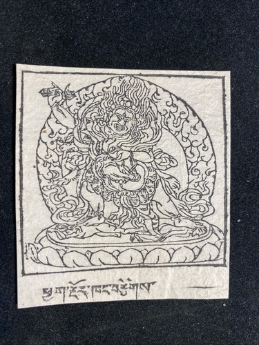 Miniatura buddista tibetana