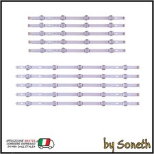 KIT 10 BARRE LED PER TV 50" LG