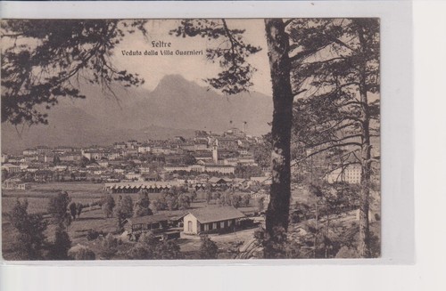 Cartolina feltre belluno - feltre,