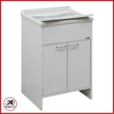 Lavatoio da esterno 60 x 60 grande quadrato ideale Pilozzo Lavapanni in Resina