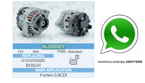 Alternatore smart cabrio - smart,