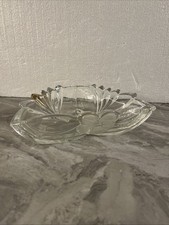 Posacenere svuota tasche Porta Bon Caramelle in cristallo Oro 24 K Walther Glas