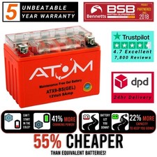 Batteria Moto YTX9-BS Atom Gel