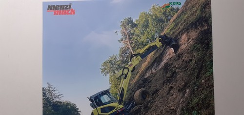 Menzi muck escavatore da - muck:,