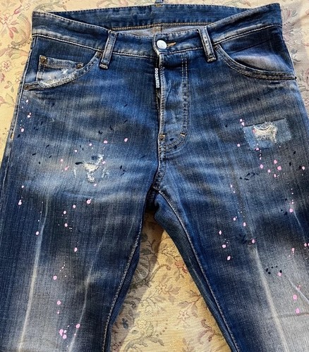 Jeans dsquared2 ripped paint - ripped,