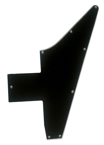 Parti chitarra battipenna nero