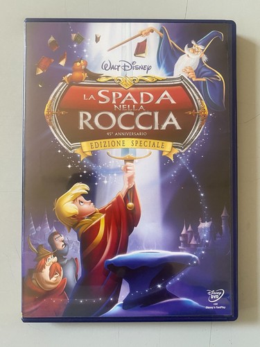 Dvd spada nella roccia - dvd,