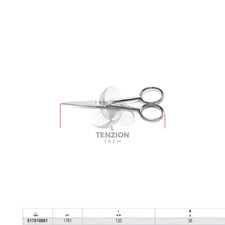 Forbici Lame Lunghe Sottili -