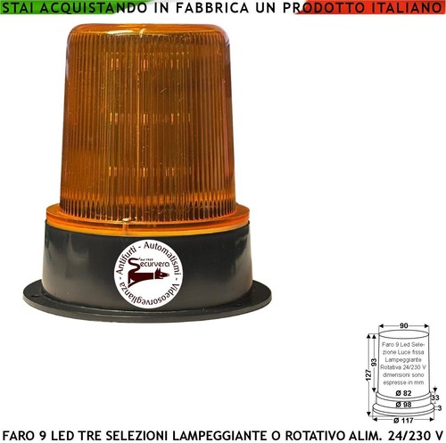 Lampeggiatore luce fissa led - luce,