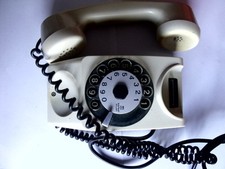 Telefono Vintage anni 70 SAFNAT a rotella made in Italy e funzionante