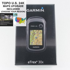 Garmin eTrex 30x GPS con mappe aggiornamento TOPO U.S. 24K Trail topografico alto dettaglio