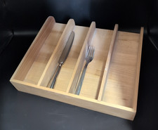 Vassoio In Legno Porta Posate