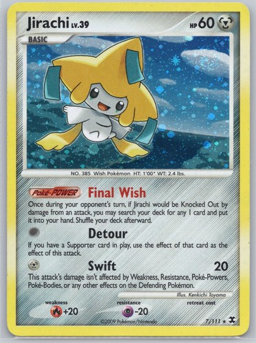 Jirachi 111 holo - 7/111,