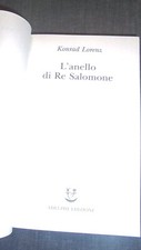 L'ANELLO DI RE SALOMONE KONRAD