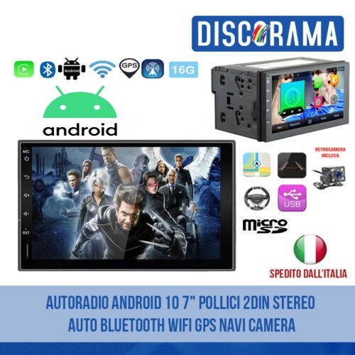 Autoradio android pollici - android, 7"