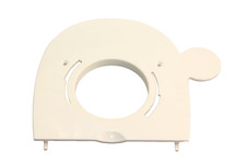 COVER SCOCCA PLASTICA LATERALE PER ARIETE GRATI  445 446 RICAMBI