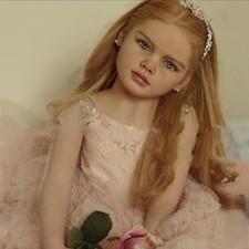 Kit bambola reborn dipinta 40"