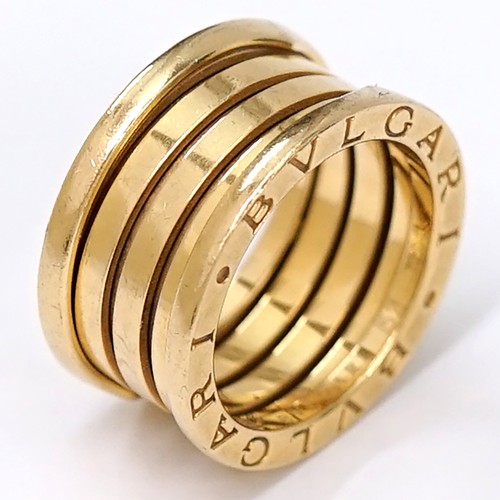Anello bvlgari zero1 fasce - bvlgari,