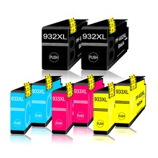 8 cartucce per HP 932 XL 932