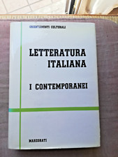 AA.VV. - Letteratura Italiana I Contemporanei Volume 3 - Marzorati Editore 1972