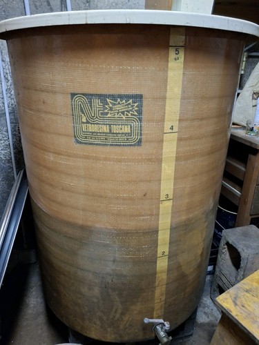 Botte vetroresina per vino - in,
