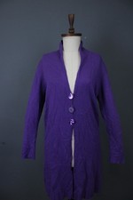 Cardigan lungo Bottega viola