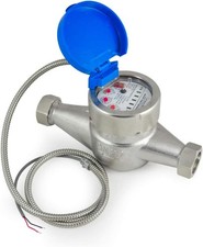 Misuratore di acqua 3/4" - Acciaio inossidabile, uscita a impulsi