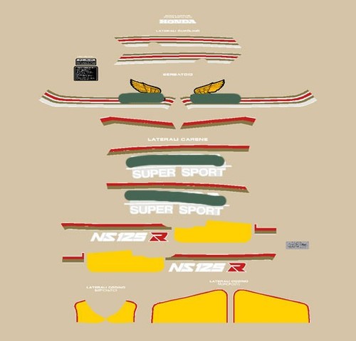 Kit adesivi grafiche
