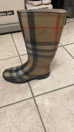 Stivali pioggia burberry donna - stivali,