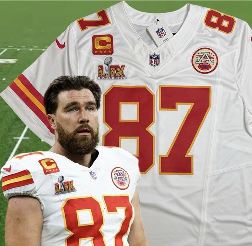 Maglia medium travis kelce 87 - maglia,