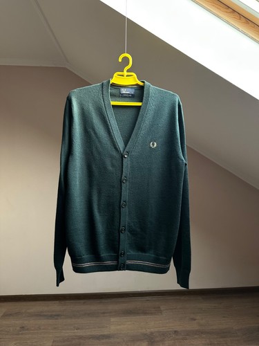 Cardigan uomo fred perry - fred, lana