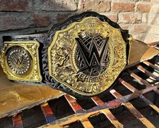 New 2023 World Heavyweight Championship Wrestling Belt Replica 4mm DieCast Title