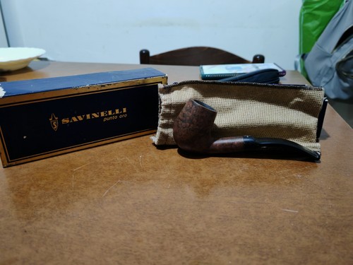 Pipa savinelli punto - punto, oro