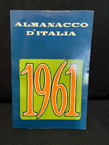 Almanacco italia 1961 - almanacco,