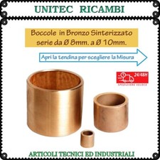 Boccole in Bronzo Sinterizzato