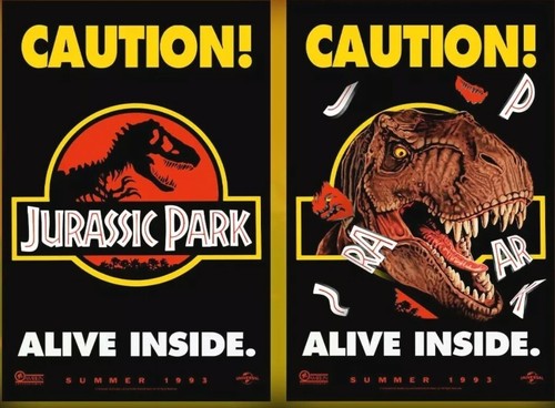 Jurassic park lenticular - jurassic,
