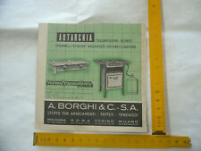 PUBBLICITà ADVERTISING AUTARCHIA SMALTERIA METALLURGICA VENETA CUCINE AEQUATOR