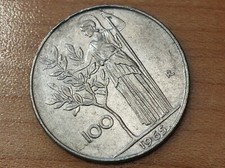 1965 Italy 100 Lire
