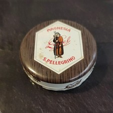 scatola latta vintage Magnesia S.Pellegrino piena