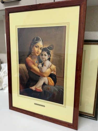 Stampa incorniciata krishna - krishna, e