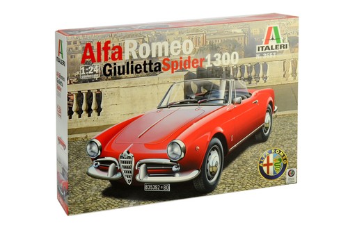 Italeri giulietta spider - 1:24,