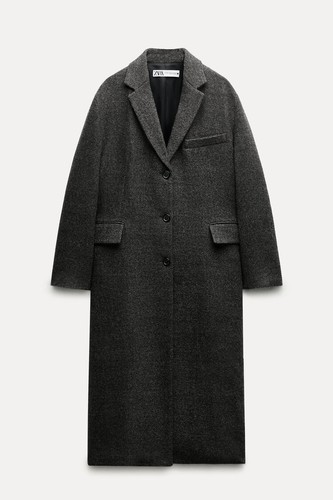 Cappotto lana zara 100 - cappotto,