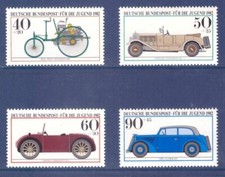 Germania 1982 Pro Gioventù Auto 4 Valori MNH Integri Catalogo 955-58