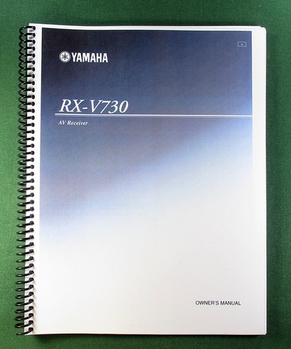 Yamaha v730 instruction - yamaha,