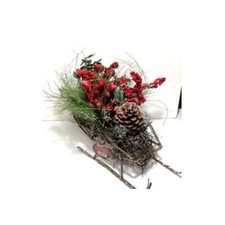 Slitta con bacche rosse Regalo