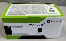 Toner ciano originale lexmark - ciano,