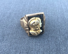 Anello vintage oro giallo 10