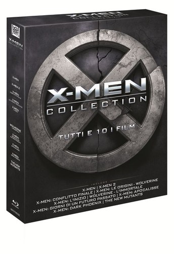 Blu ray men saga - x-men, la